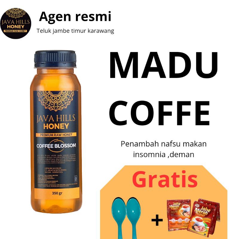 

MADU COFFE BLOSSOM JAVA HILLS MURNI PREMIUM ASLI PURE RAW HONEY 100% ALAMI BUNGA KOPI SUPER HERBAL MUMTAZ JAVAHILLS HALAL BERSANAD