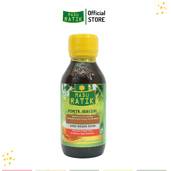Madu Ratik Herbal Berat Bersih 175 Gram