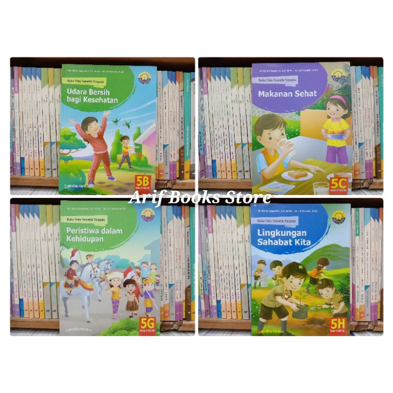 BUKU TEKS TEMATIK TERPADU SD/MI KELAS 5B, 5C, 5G dan 5H KURIKULUM 2013 YUDISTIRA