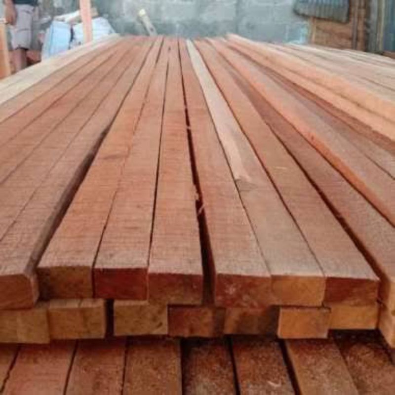 Kayu Reng/ List /Stik Bahan Kayu Mahoni Solid Lebar 2cm