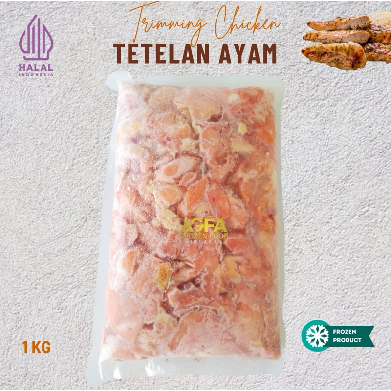 

Tetelan Ayam / Daging Ayam 1 Kilogram / Chicken Trimming