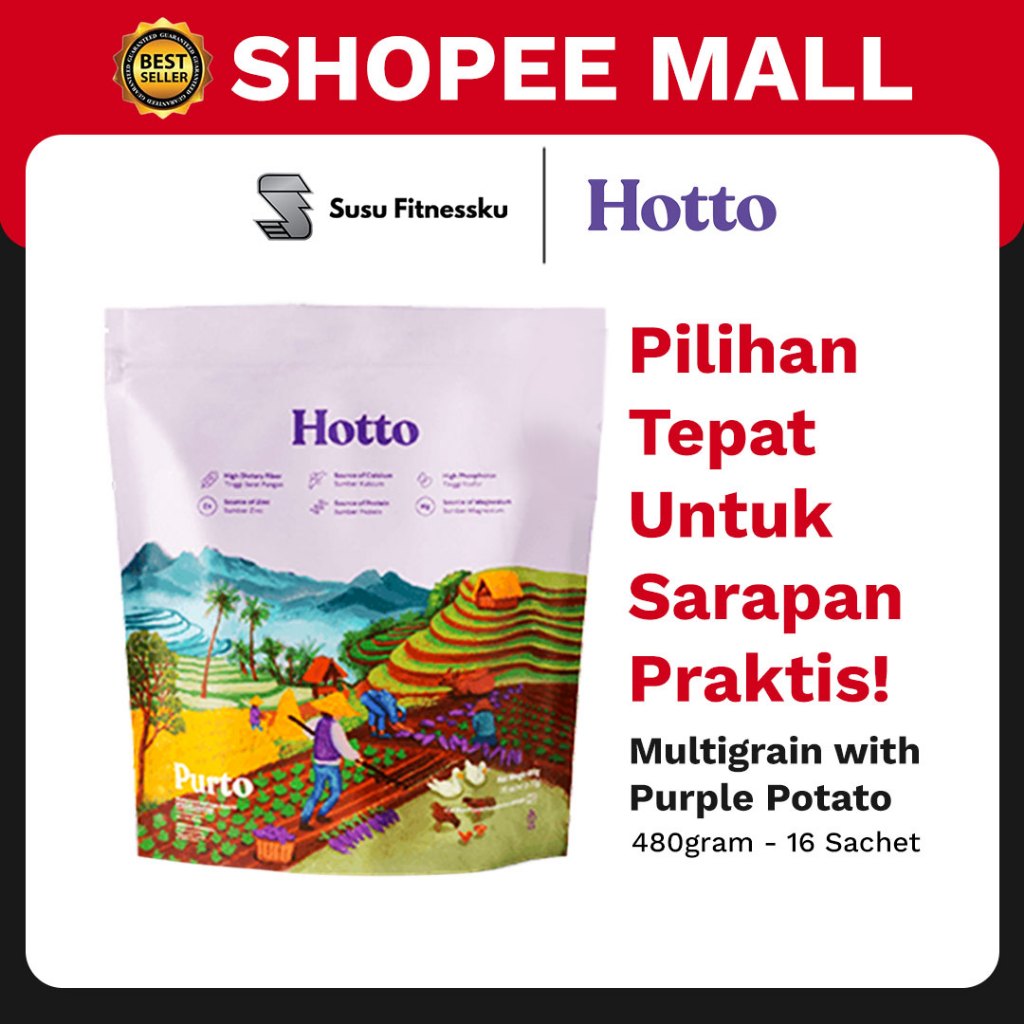 

Hotto Multigrain 1 Pouch (Hotto Purto & Hotto Mame)