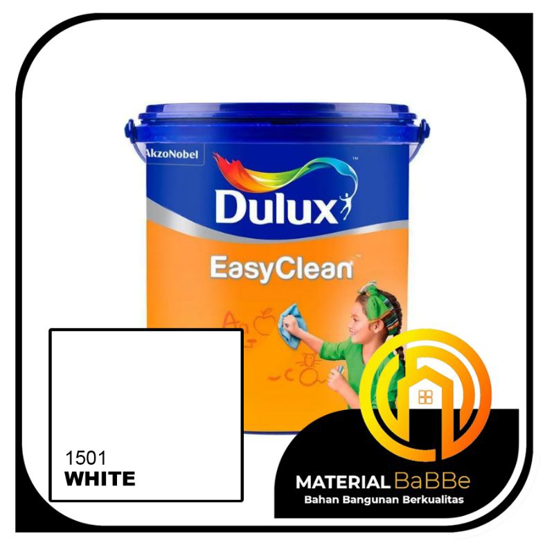 Dulux Easy Clean AV 1501 White 2,5 Liter | Cat Dinding Dalam