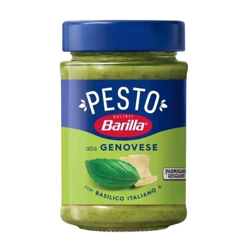 

BARILLA PESTO BASIL GENEOVESE PESTI SAUCE ALLA SAOS SAUS PASTA BASILICO