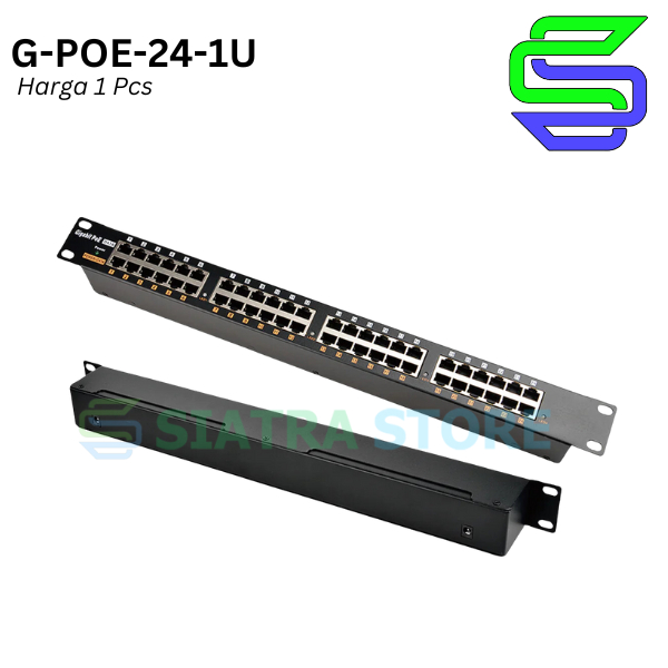 Passive POE Injector 24 Port Gigabit|GIGABIT POE 24 Port