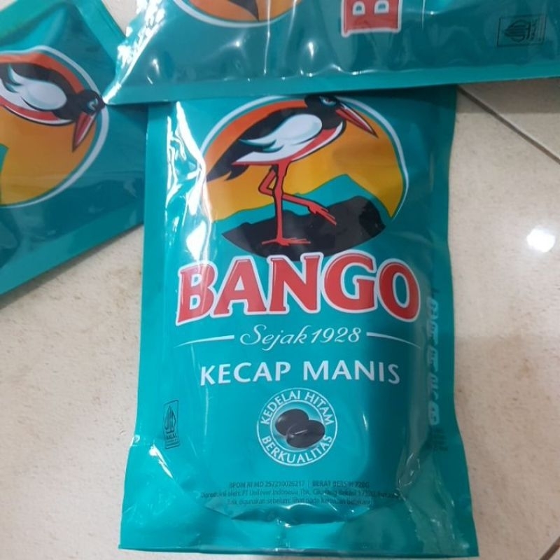 

Bango Kecap Manis Kemasan Refill 720Gram atau 520ml