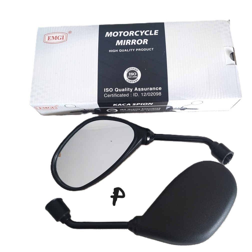 Kaca Spion set Honda Vario 110 Vario Tecno karbu Ori merk EMGI 9227