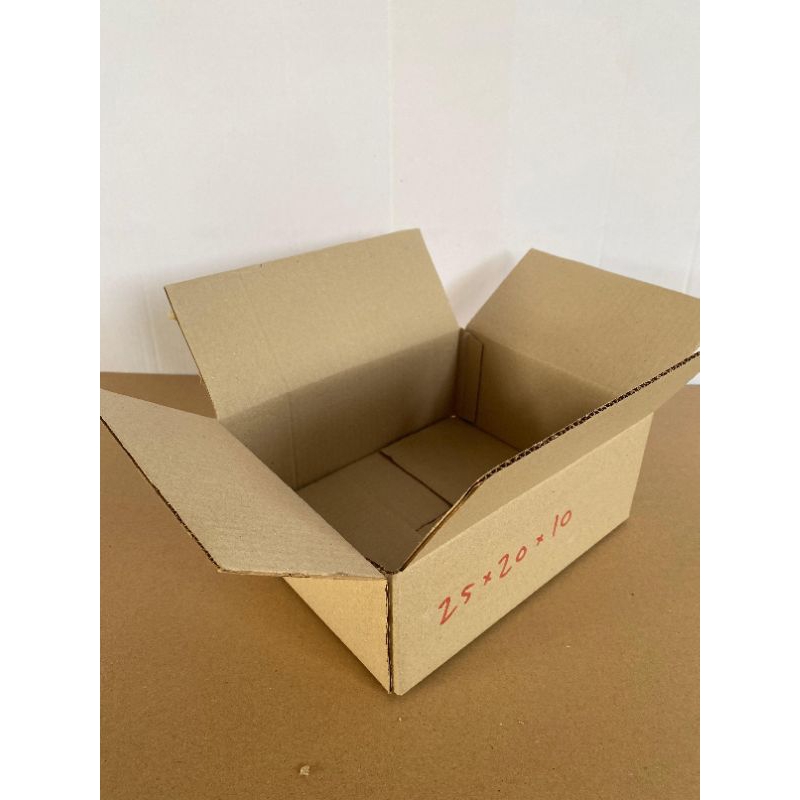 

kardus packing ukuran 25x20x10 cm