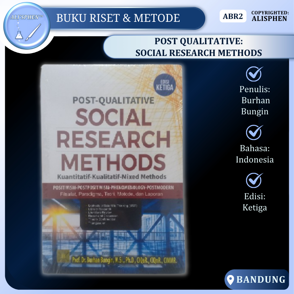 BUKU POST QUALITATIVE: SOCIAL RESEARCH METHODS