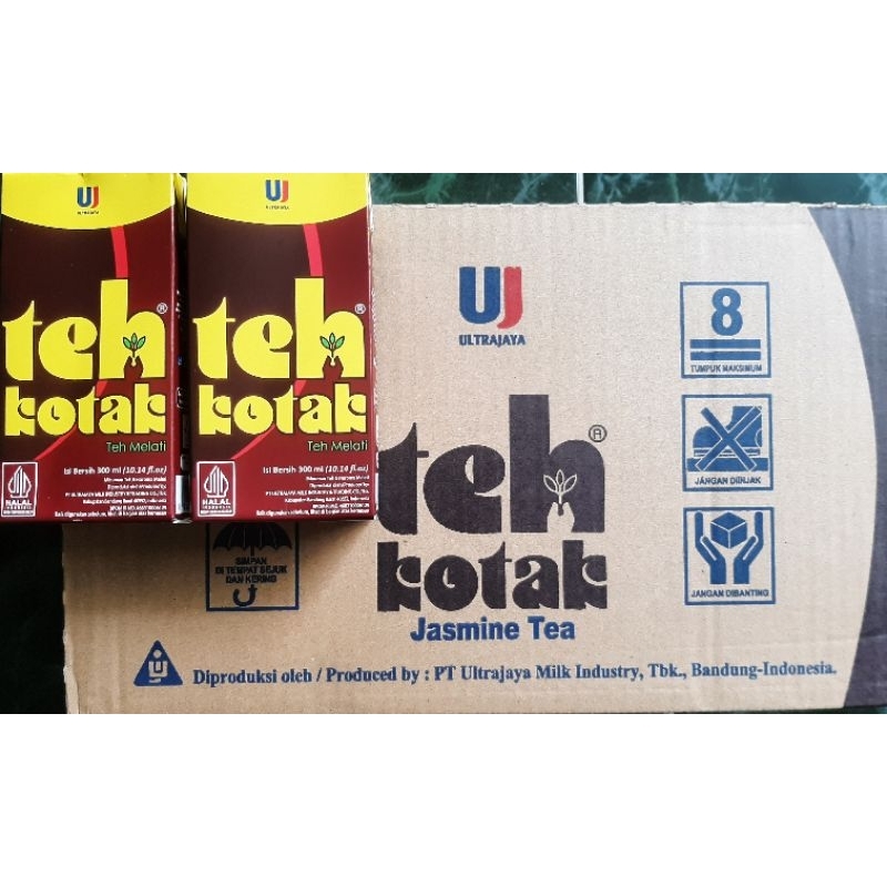 

Teh Kotak Jasmine 300 ml (1 dus = 24 pcs) - ORIGINAL & LESS SUGAR