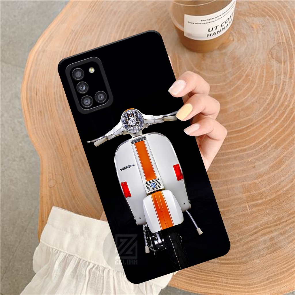 Casing Samsung Galaxy A31 ZELORA Fashion Case Vespa Softcase Samsung Galaxy A31 Case Samsung Galaxy 