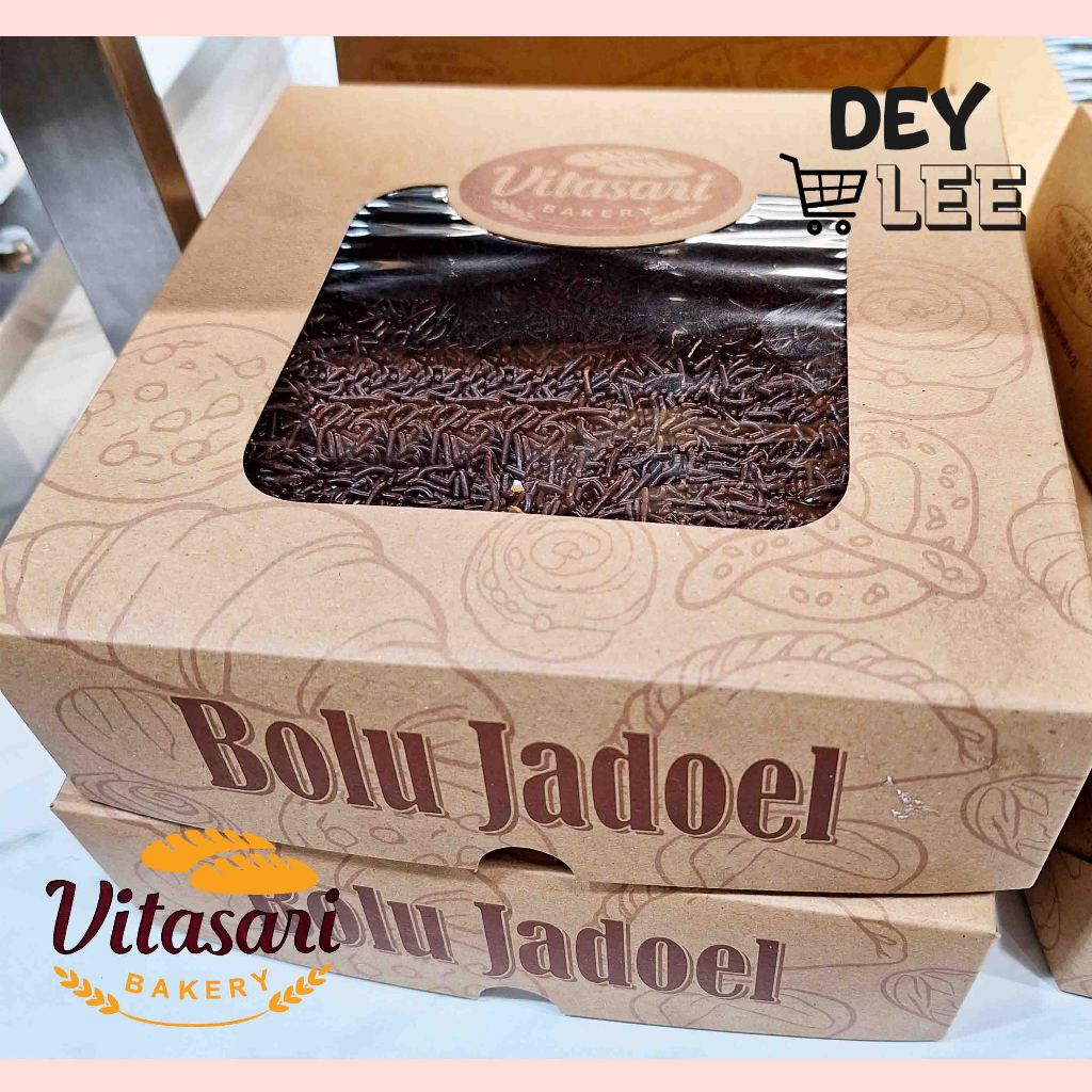 

VITASARI Bolu Jadul Kue Jadoel Cokelat Meses Keju Persegi Bandung