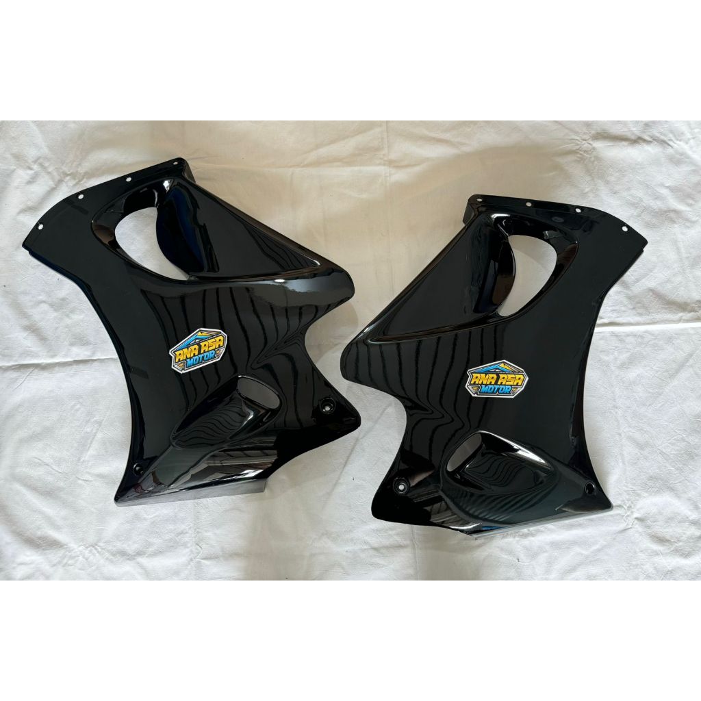 Cowling LWR / Fairing Bawah Hitam Kawasaki Ninja RR OLD Original - 55028-1356-20A / 55028-1357-20A