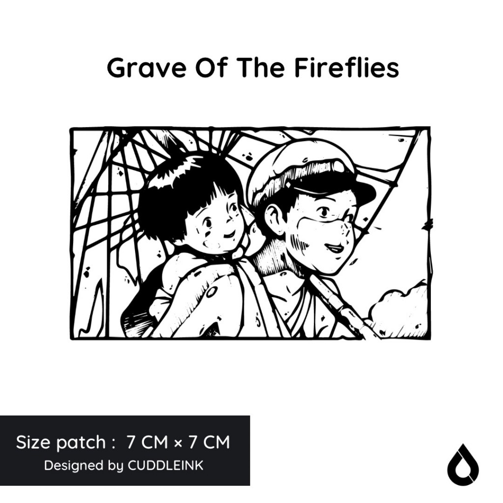 "Grave Of The Fireflies" CUDDLEINK Matte Ink Tattoo