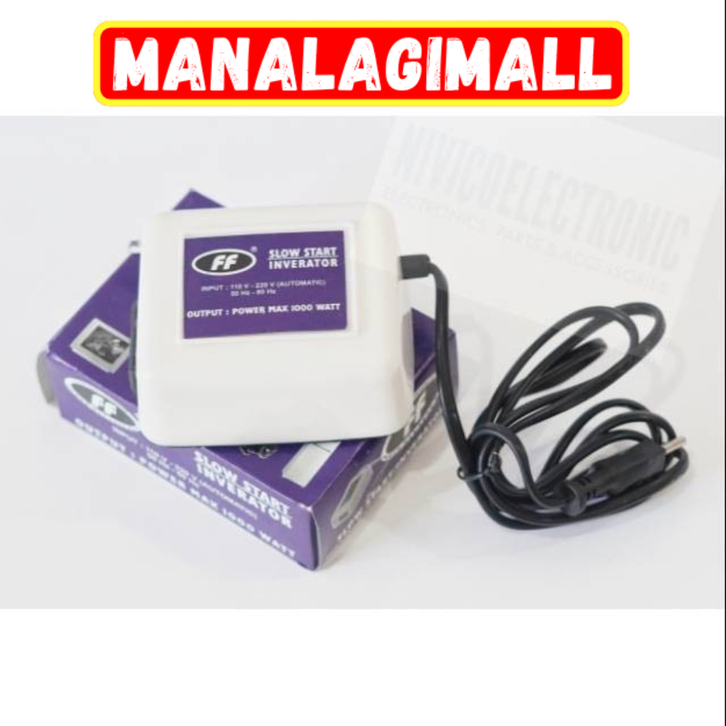 AUTO START/SLOW START INVERATOR FF 1000W