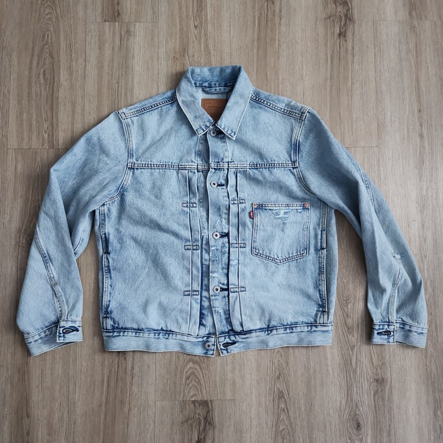 Levis Type 1 Jacket Blue Sophomore M Cinch Back