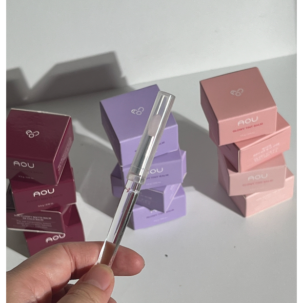AOU TINT BALM - MATTE - GLOWY - FREE SPATULA