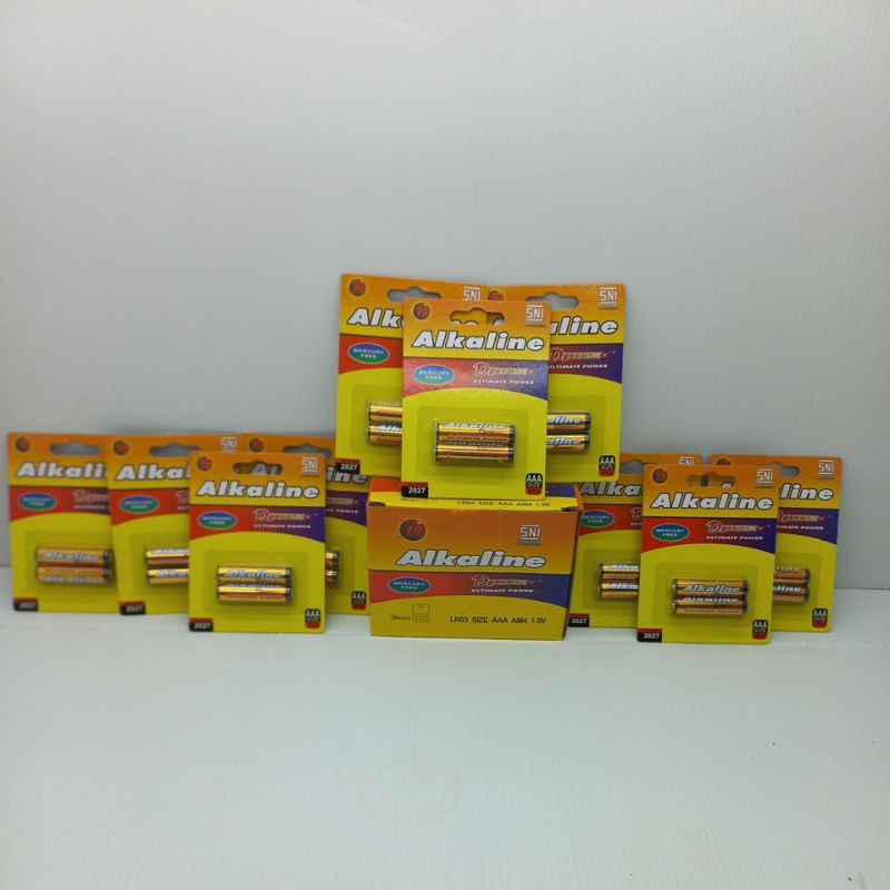 BATERAI ALKALINE AAA ISI 20PC.ALKALINE A3.BATERAI KECIL AAA ALKALINE
