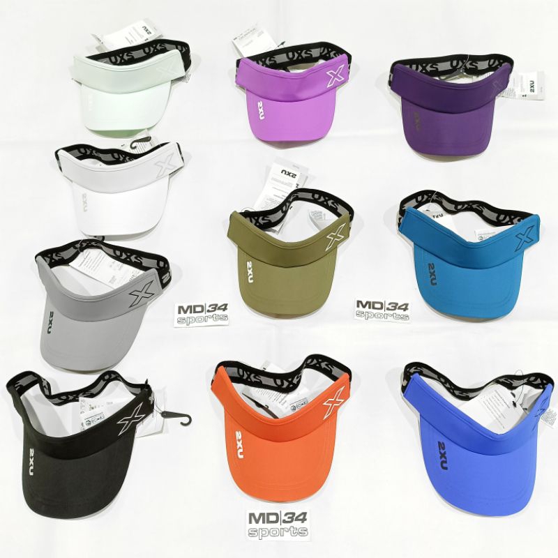 2XU RUN PERFORMANCE VISOR TOPI LARI
