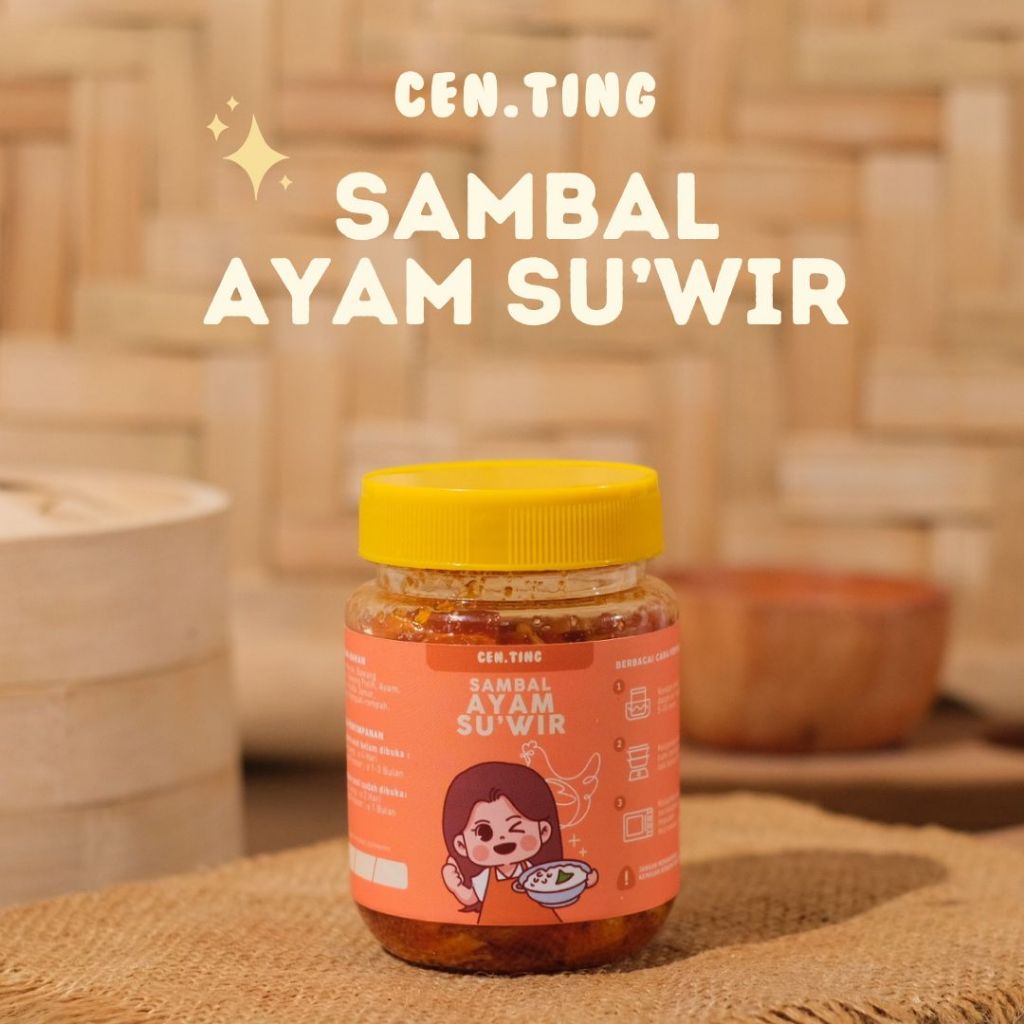 

CENTING Sambal Ayam Suwir