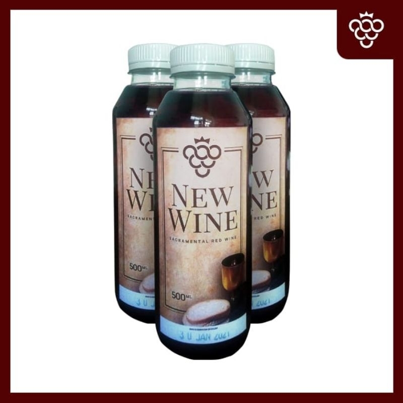 

ANGGUR PERJAMUAN KUDUS BOTOL ISI 500ML