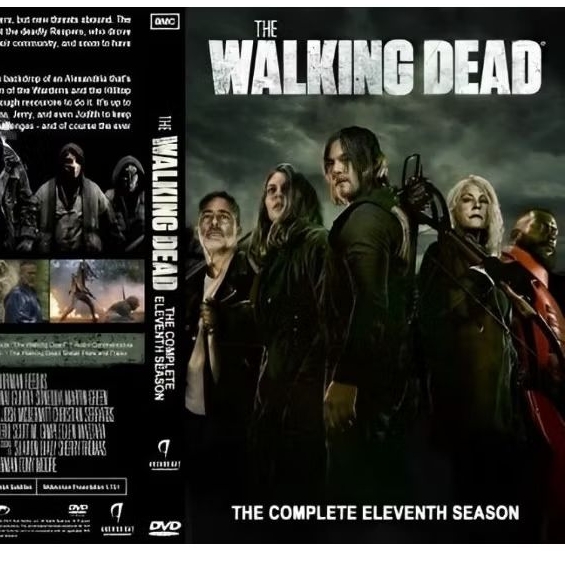 KASET VIDEO FILM SERI THE WALKING DEAD SEASON 11 COMPLETE - KASET FILM SERIES WALKING DEAD - KASET V