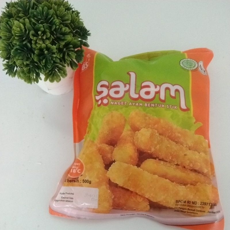 

salam naget ayam bentuk stik 500 gr