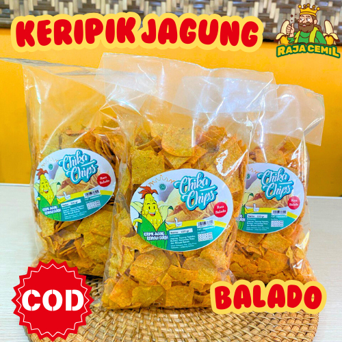 

Keripik Jagung Tortila Chika Chips Balado