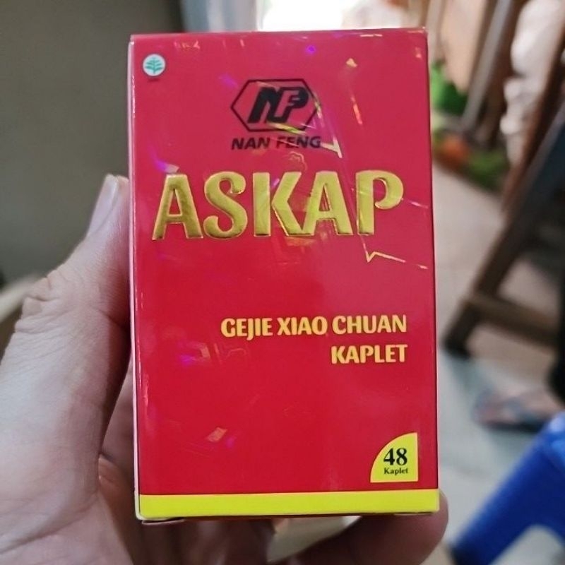 Askap gejie xiao chuan 1 botol 48 kaplet