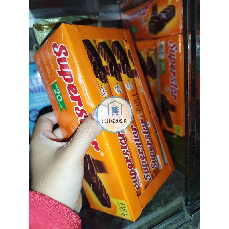 

Superstar Triple Coklat Mayora (isi 20pcs)