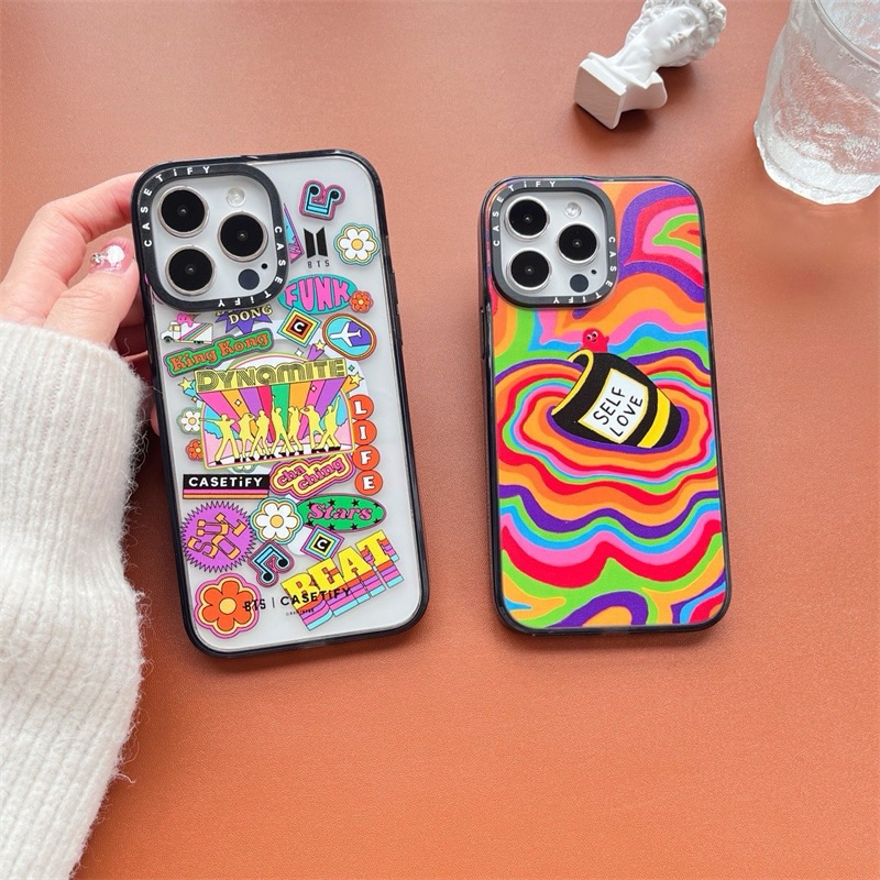 CASETiFY Magnetic BTS Dynamite Self Love Korean Case With Magnet Full Cover Iphone 17 17Pro 17Air 17