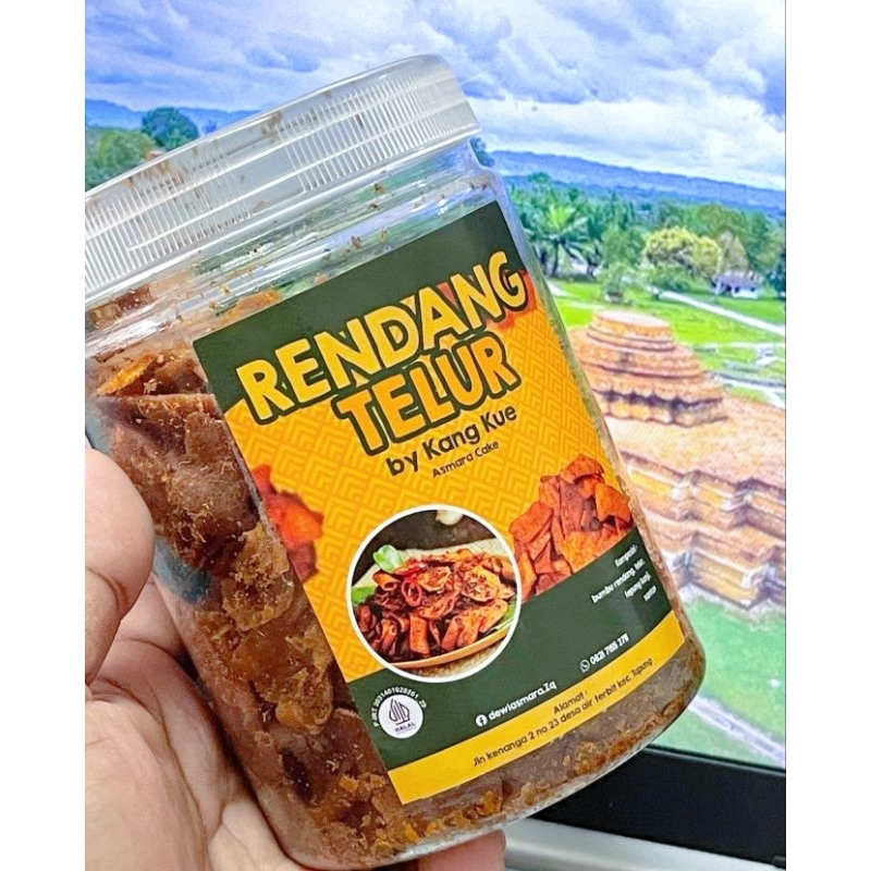 

Rendang Telur krispy