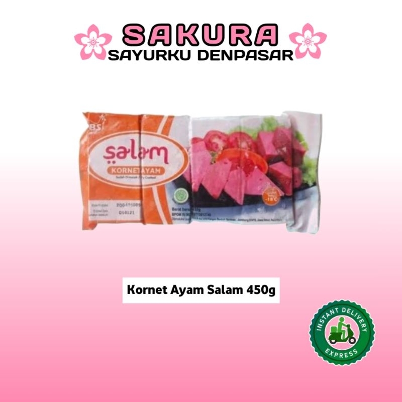 

Kornet Ayam Salam 450g - SAKURA