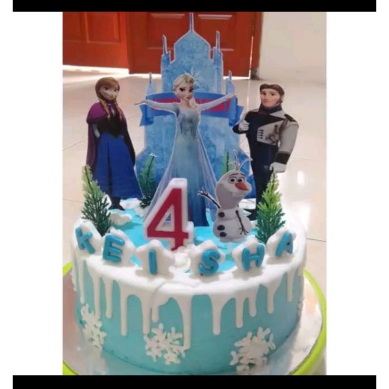 

kue ulang tahun Frozen