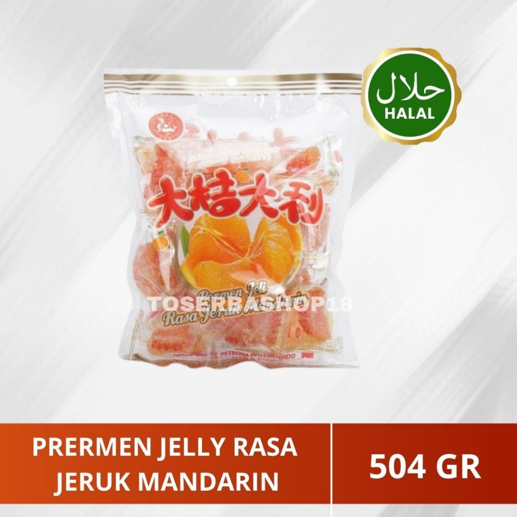 

JELLY JERUK MANDARIN CHEN LIANG JI ORANGE 504GR