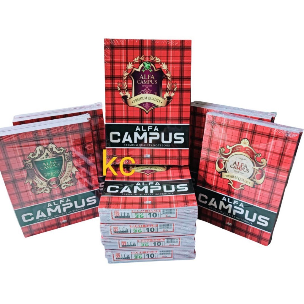 

Buku Tulis Campus 50 Lembar 1 Pack Isi 10 Pcs RB9