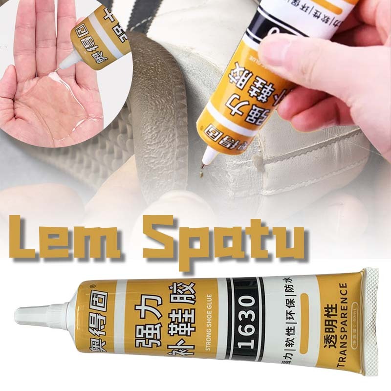 60ml  Lem Sepatu Premium Super  Kuat dan lem sepatu sandal  lem kuat ahan Air lentur Transparan