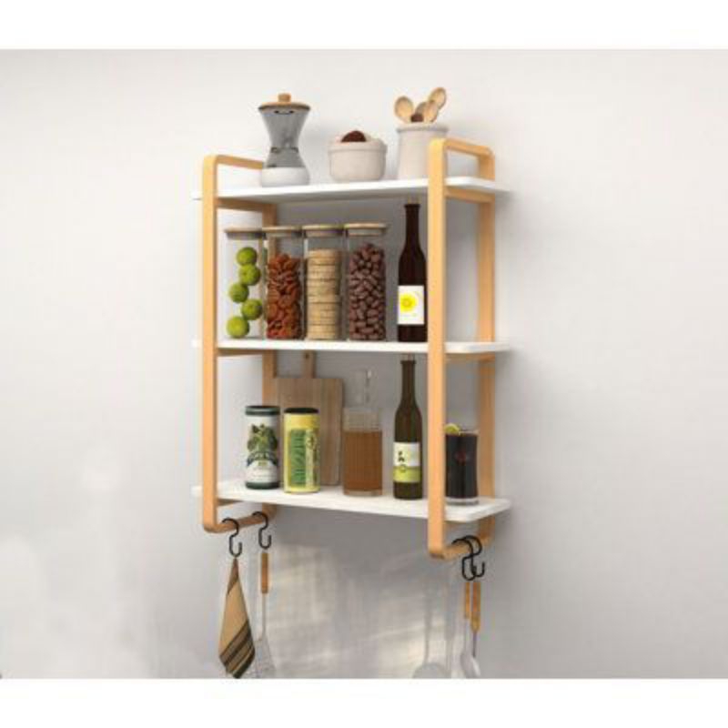 Rak Bumbu Gantung 3 Susun / Rak Gantung Tempat Botol Bumbu Dapur