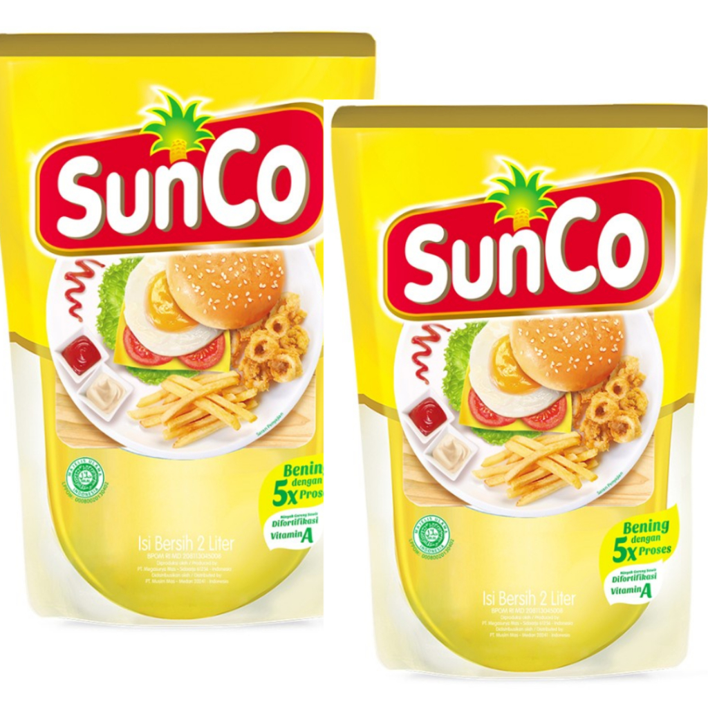 

Jual Minyak Goreng Sunco 2 Liter isi 2pcs/biji