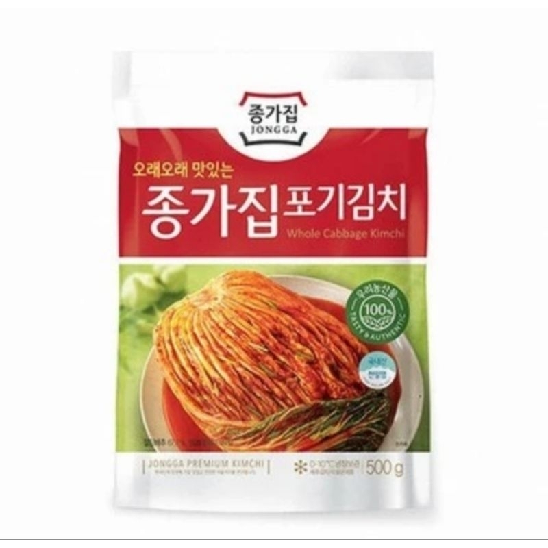 

chongga poggi kimchi 500 gram import korea