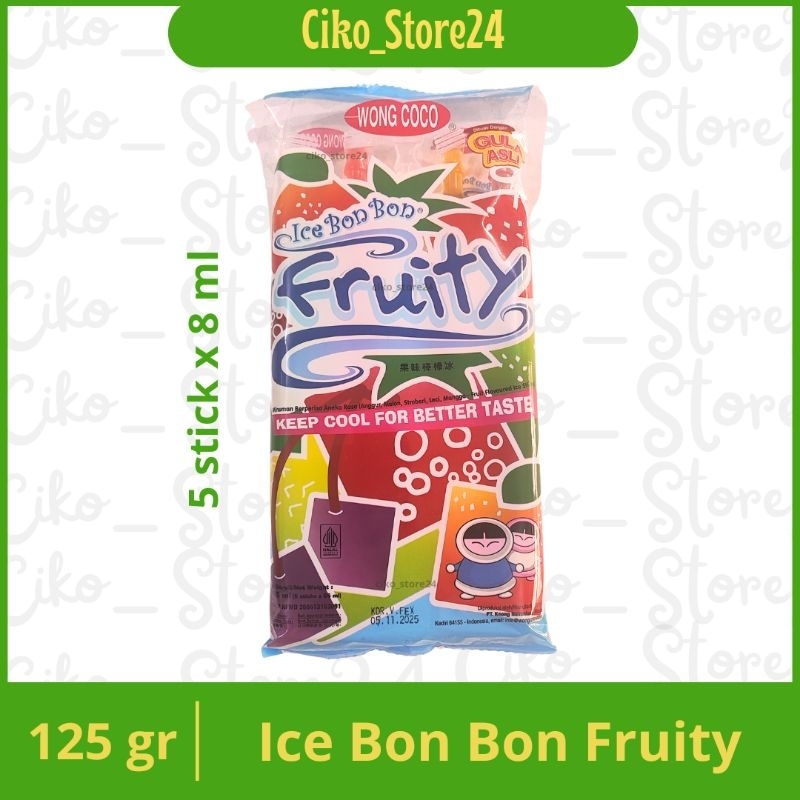 

Ice Bon Bin Fruity / Wong Coco Ice Bon Bon Buah