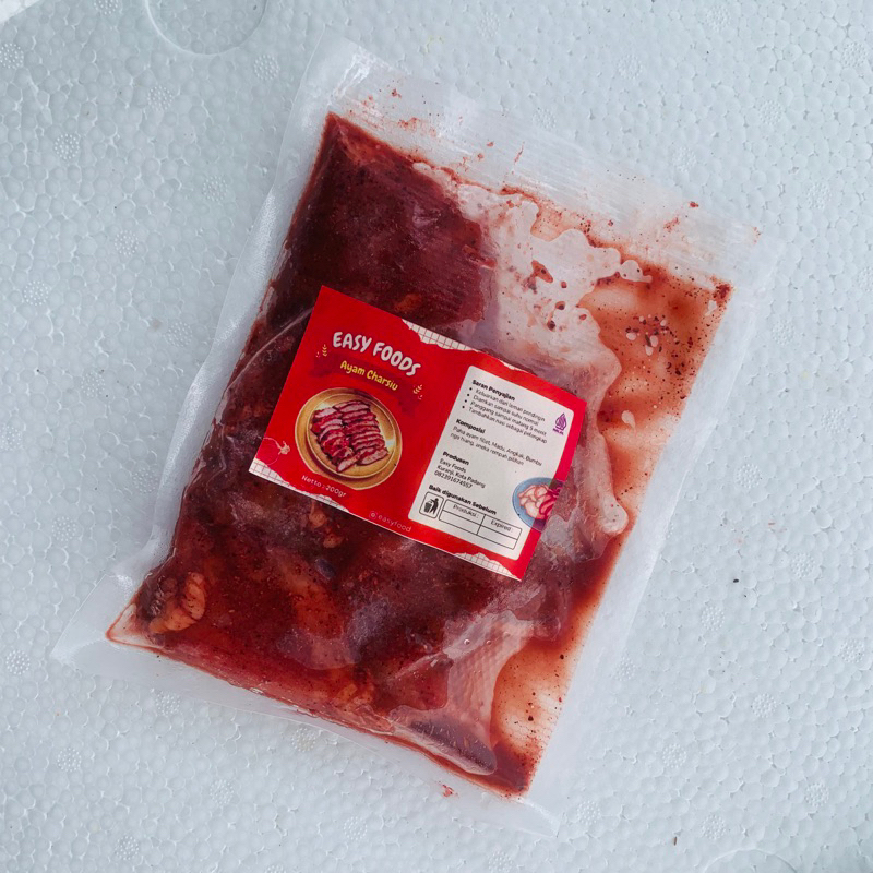

Ayam Charsiu 200gr tinggal Panggang/Bakar Rak Sayur Padang