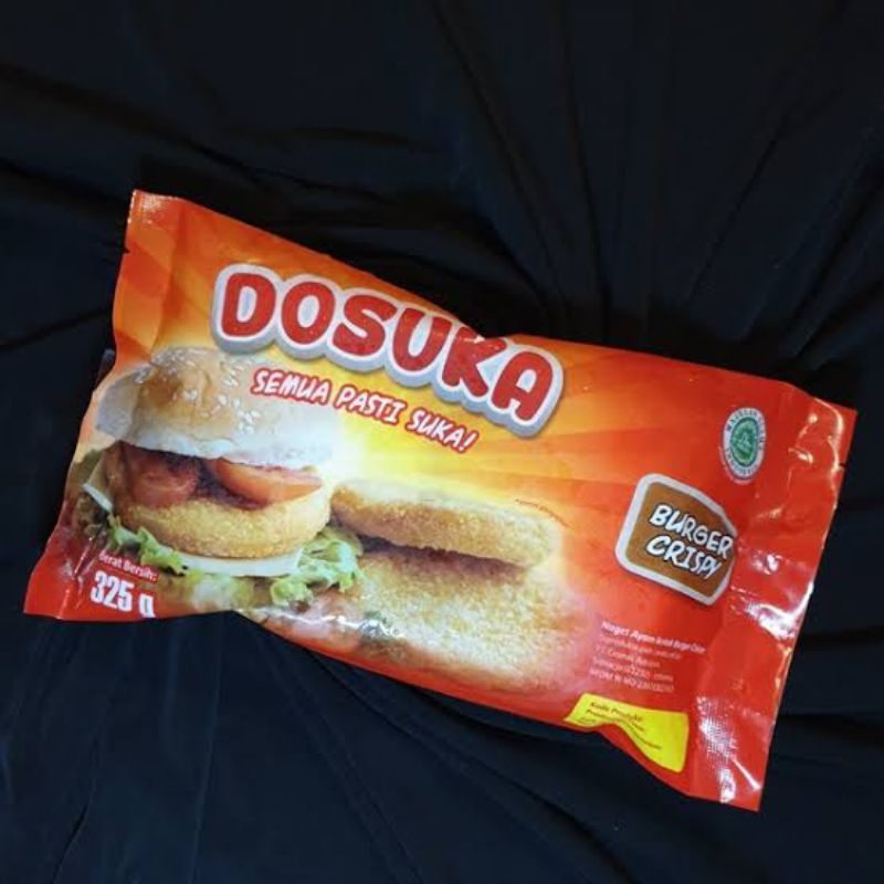 

Dosuka Chicken Crispy Burger isi 6 (Frozen food)