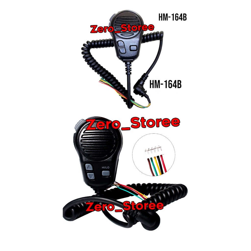 HM-164B Mic IC-M304 IC-M200 HM164 Microphone HM164B IC-M323 M323 HM 164 164B Mikrofon Suara Radio Pa