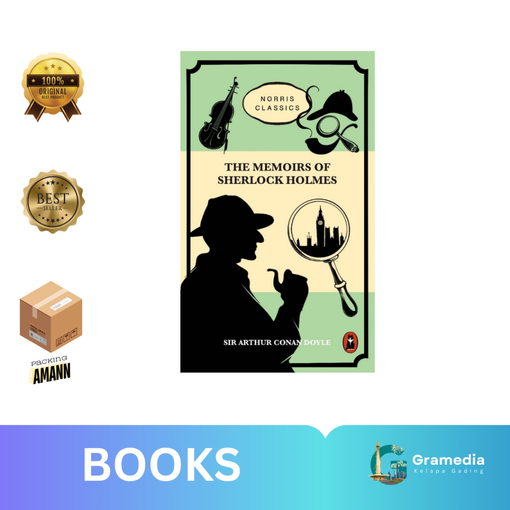 Gramedia MKG - Buku Import - The Memoirs of Sherlock Holmes - Sir Arthur Conan Doyle
