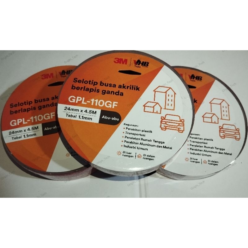 

Double Tape solasi bolak balik 3M VHB