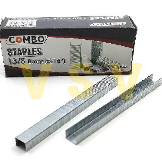 

Staples 138 8mm 516 5pc isi staples stapler tacker