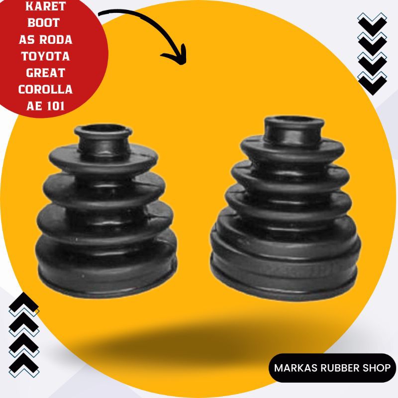karet boot as roda cv joint bearing kokel toyota corolla all new ae101 ae111 ae112