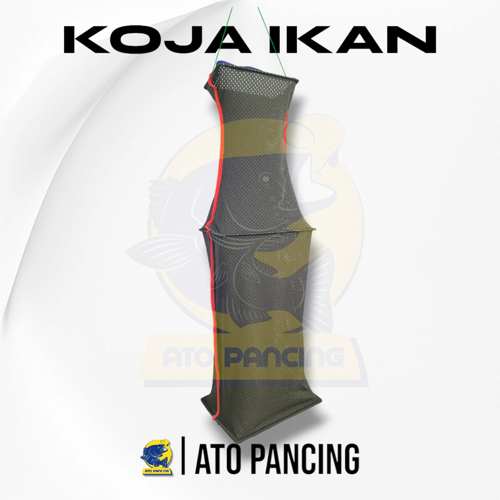 Koja / Korang Ikan Bahan Kain Ring 3 Kotak