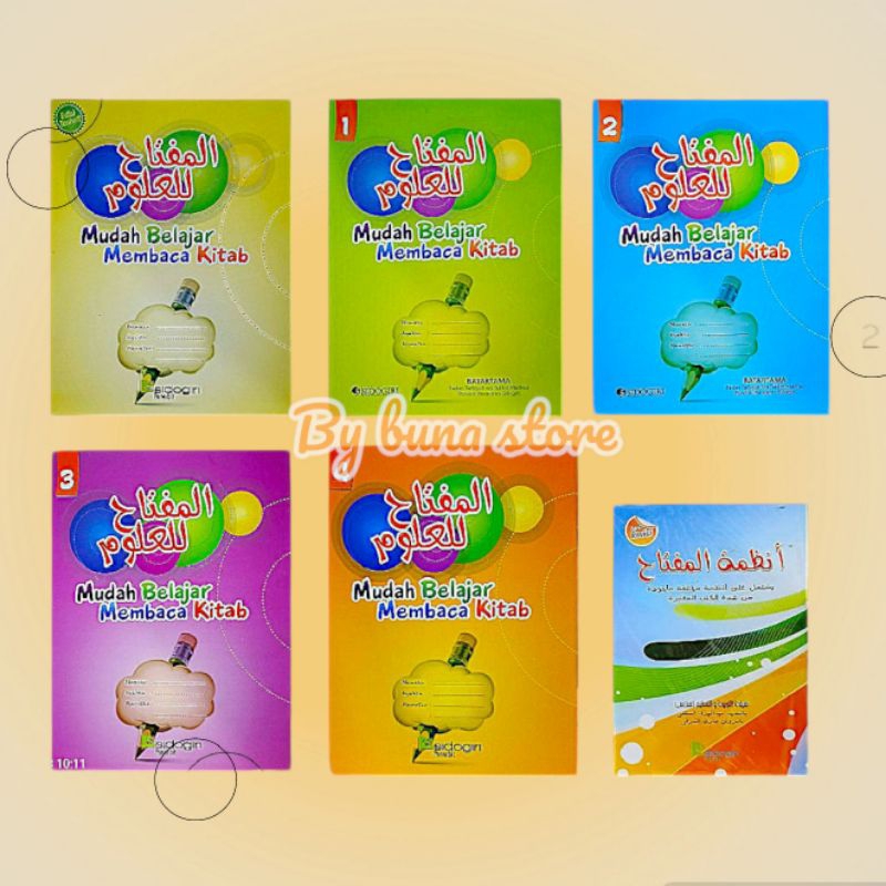 Paket Kitab Al Miftah Lil ulum Sidogiri | Al miftah sidogiri